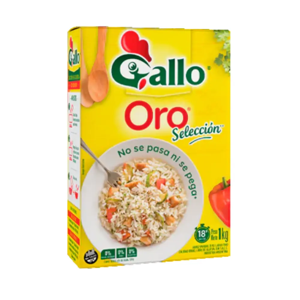 GALLO ARROZ ESTUCHE ORO
