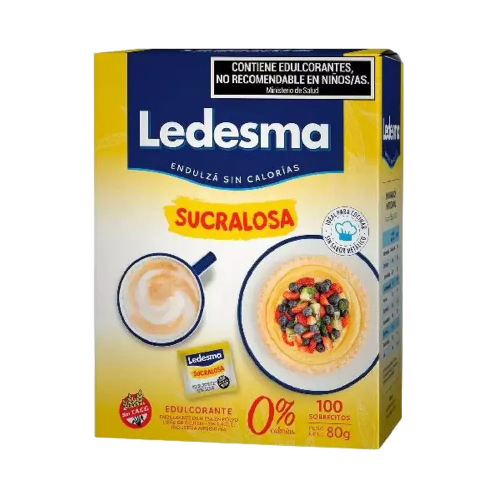 LEDESMA EDULCORANTE SUCRALOSA