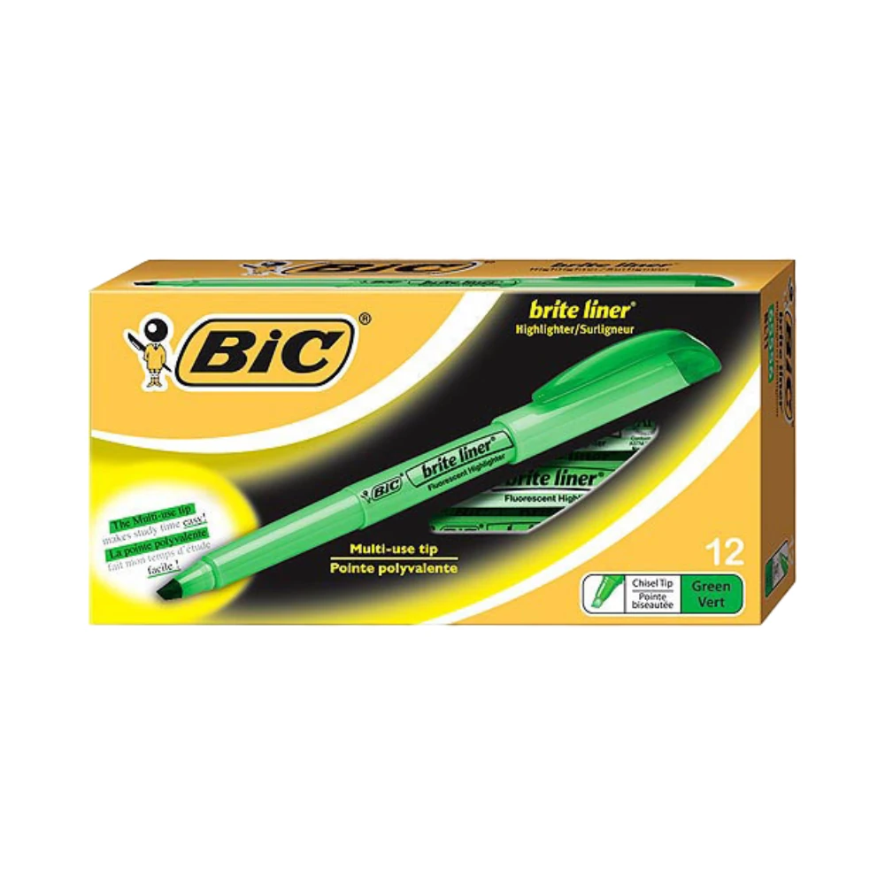 BIC RESALTADOR VERDE
