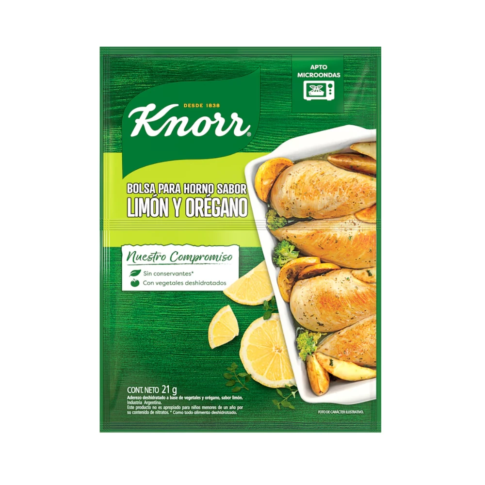 KNORR SAZON HORNO LIMON ORE