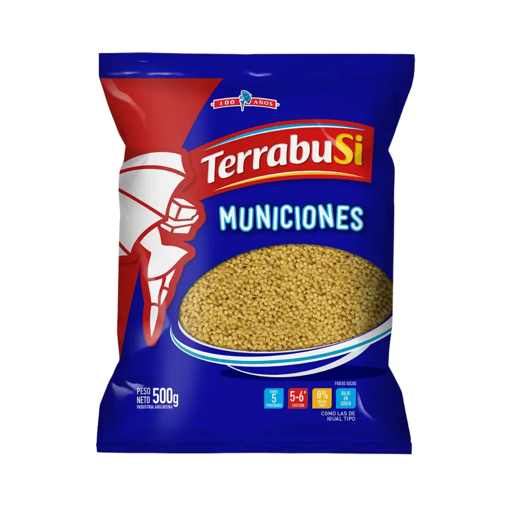 TERRABUSI FIDEOS MUNICIONES
