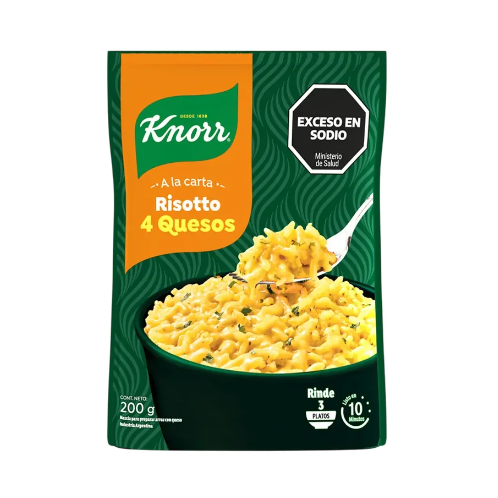 KNORR RISOTTO 4 QUESOS