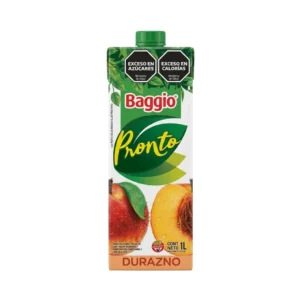 BAGGIO JUGO DURAZNO