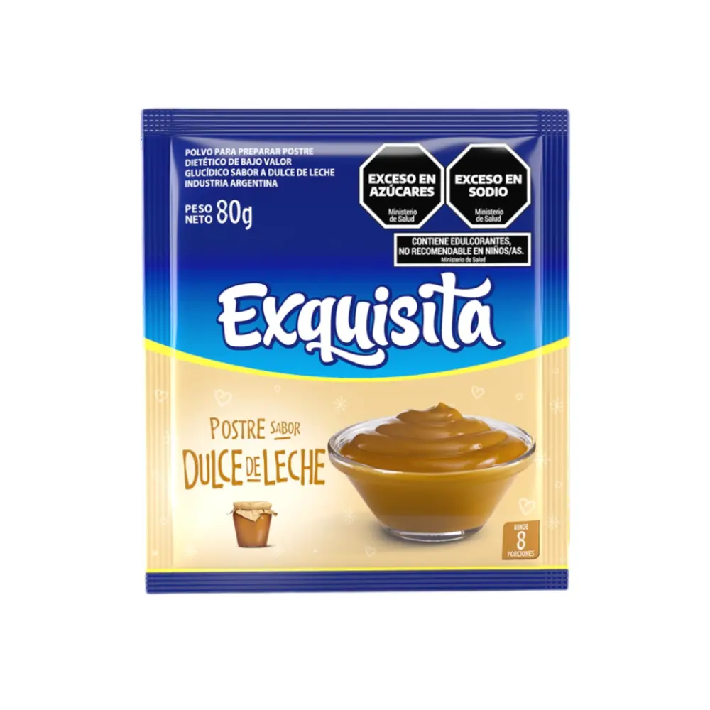 EXQUISITA POSTRE DCE LECHE