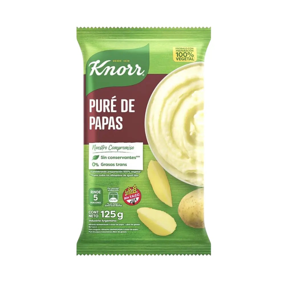 KNORR PURE LISTO PAPAS