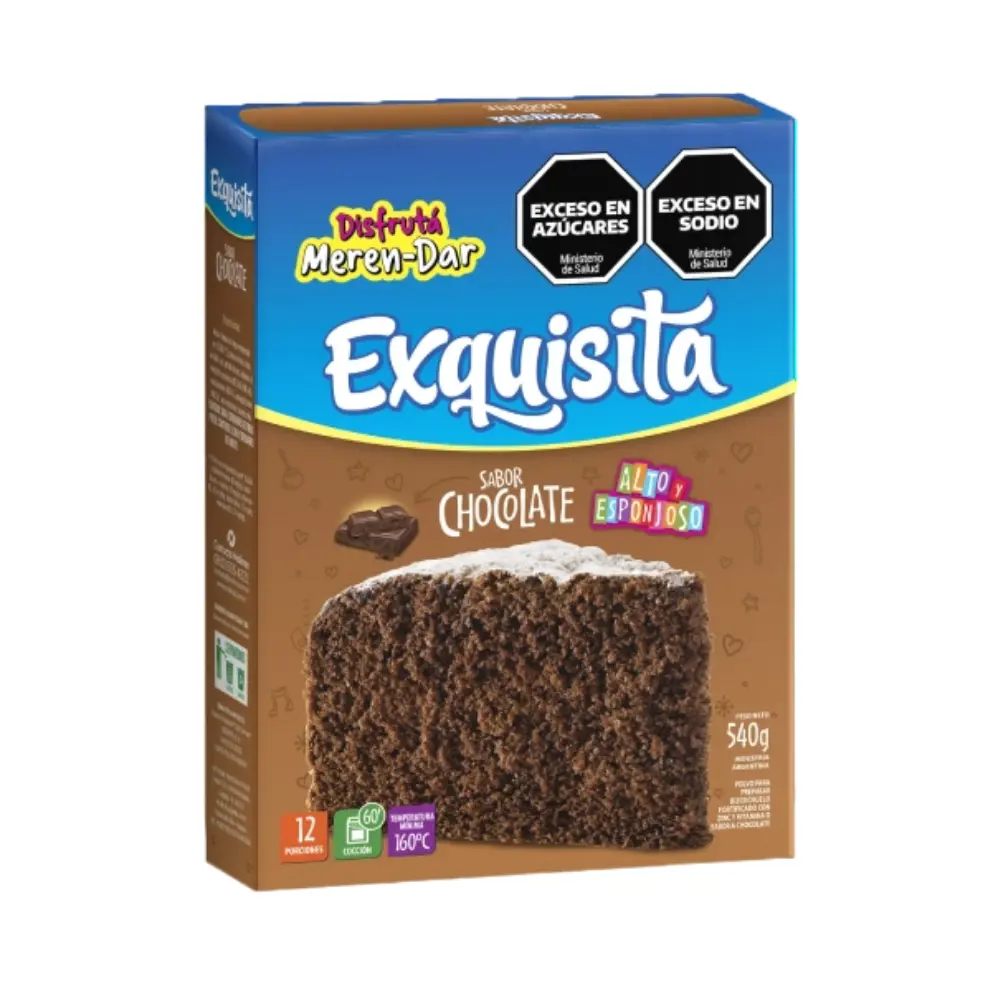 EXQUISITA BIZCOCHUELO CHOCOLATE
