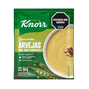 KNORR SOPA CREMA ARVEJ.C/CH