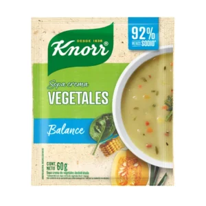 KNORR SOPA CREMA VEG/BALANCE
