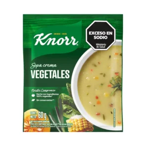 KNORR SOPA CREMA VEGETALES