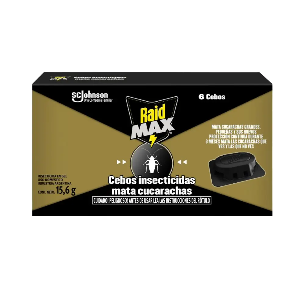 RAID COCINA CEBOS CUCARACHAS