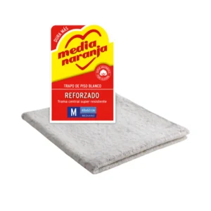 M.NARANJA TRAPO PISO BCO M.CLAS