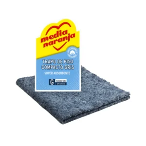 M.NARANJA TRAPO PISO GRIS COMPA (G)