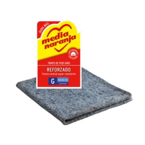 M.NARANJA TRAPO PISO GRIS (G)