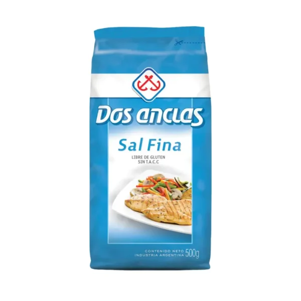 2 ANCLAS SAL FINA PAQUETE
