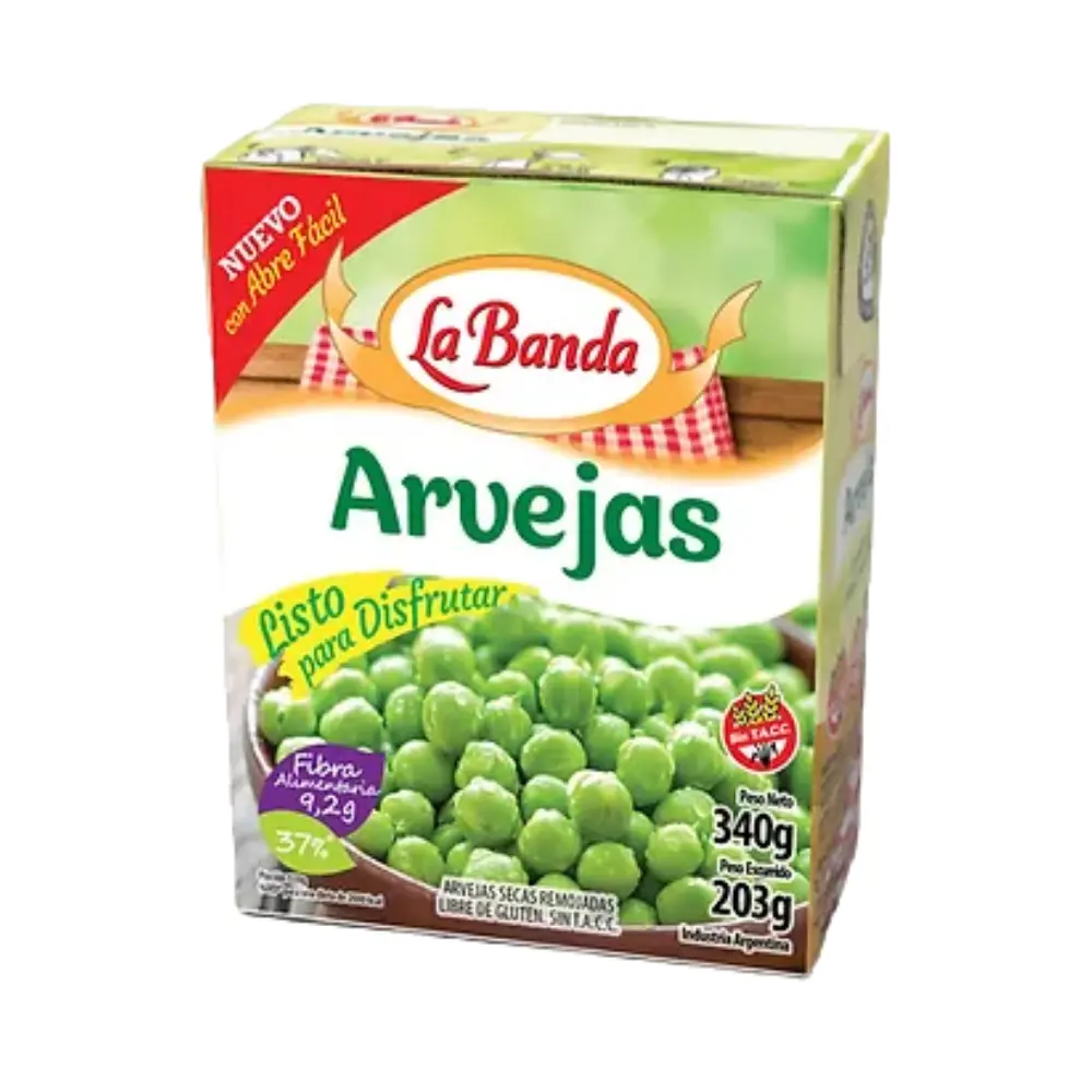 LA BANDA ARVEJAS REMOJ.TETRA