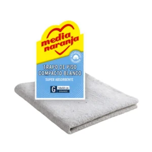 M.NARANJA TRAPO PISO BCO COMPAC (G)