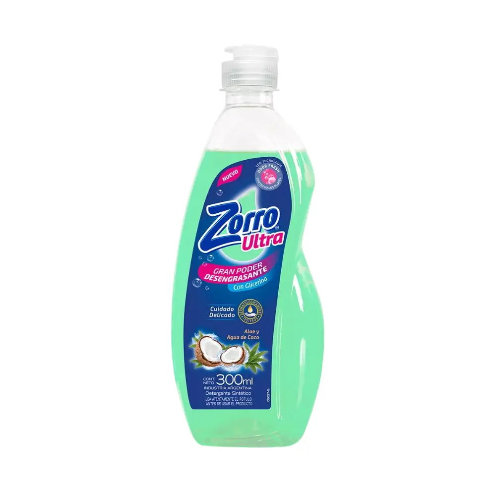 ZORRO LV ULTRA ALOE-COCO/GLICERI