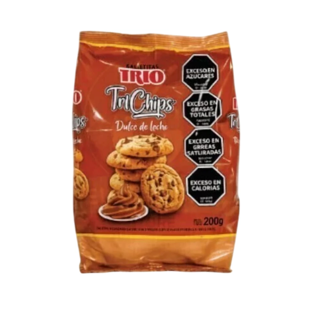 TRIO GALLETITAS TRICHIPS D/LECHE