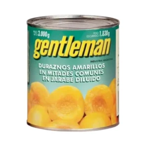 GENTLEMAN DURAZNO MITADES