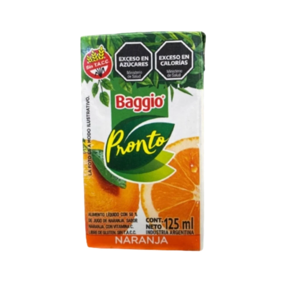 BAGGIO JUGO JUNIOR NARANJA