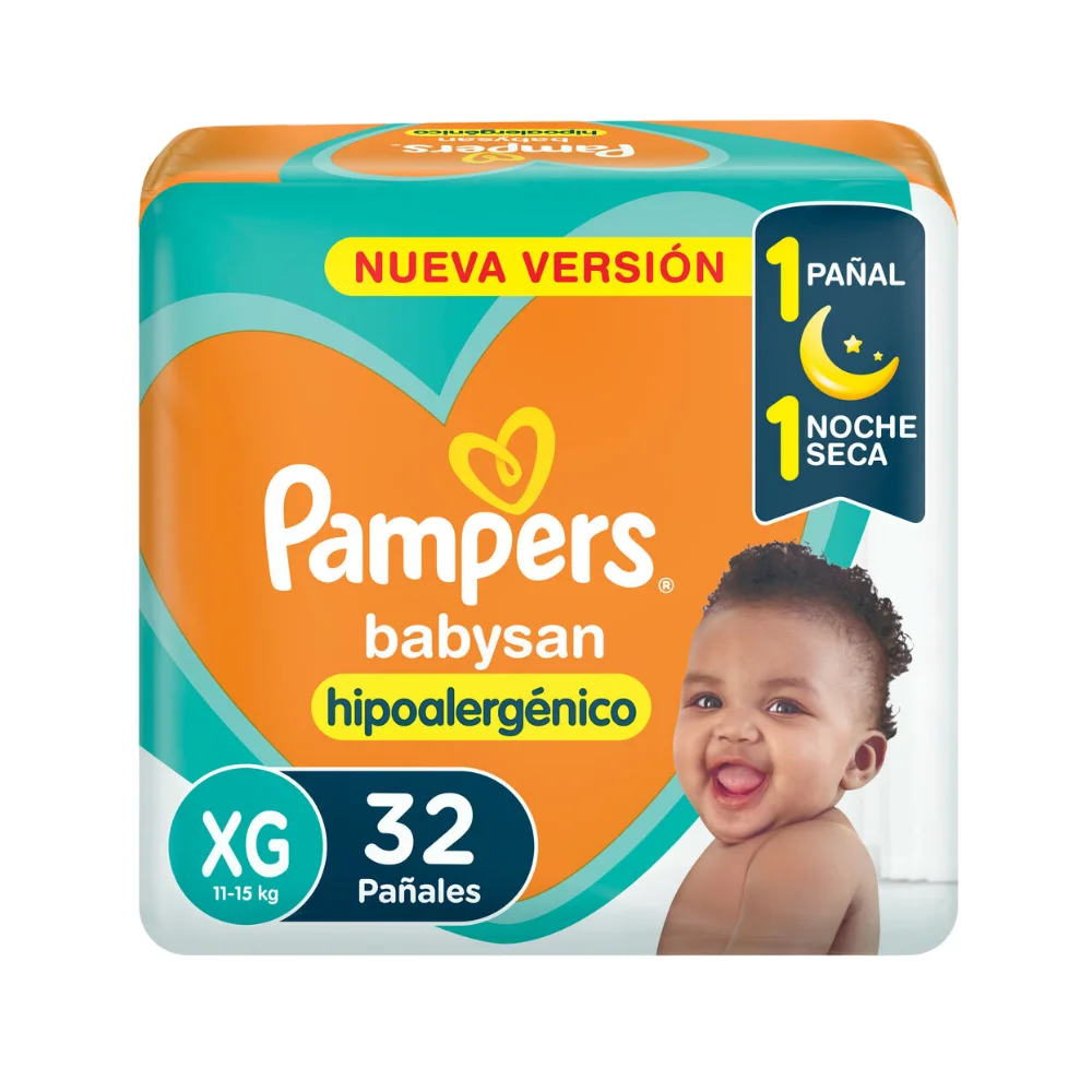 PAMPERS BABYSAN X-GRANDE