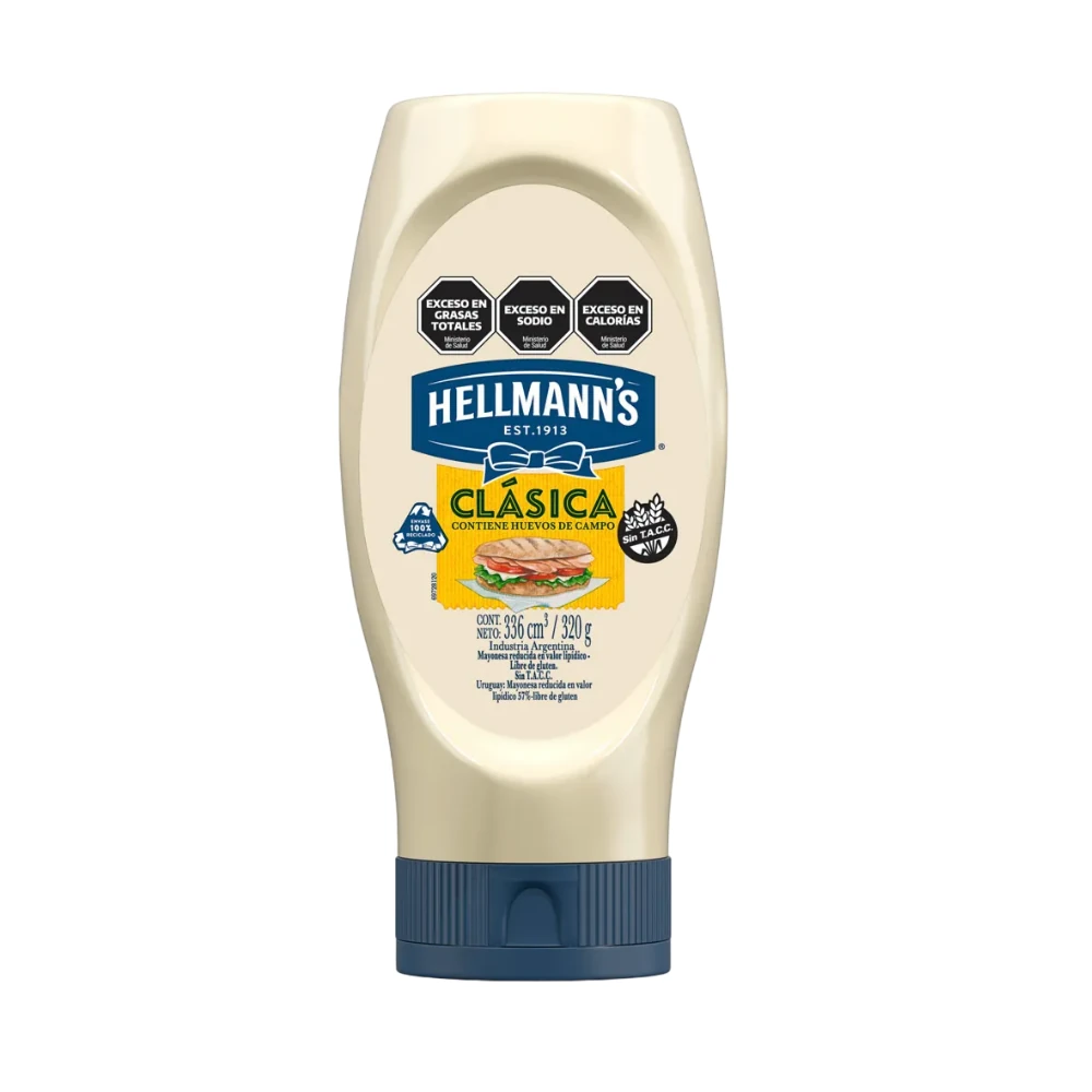 HELLMANN S MAYONESA SQZ CLASICA