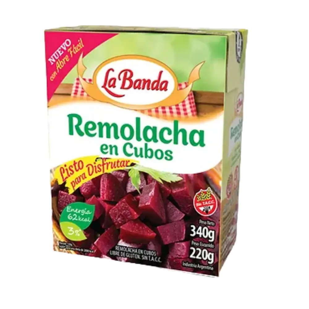 LA BANDA REMOLACHA CUBOS TETRA