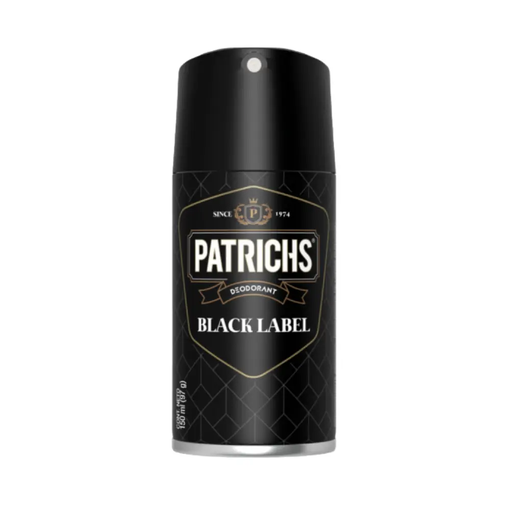 PATRICHS DEO MASC BLACK