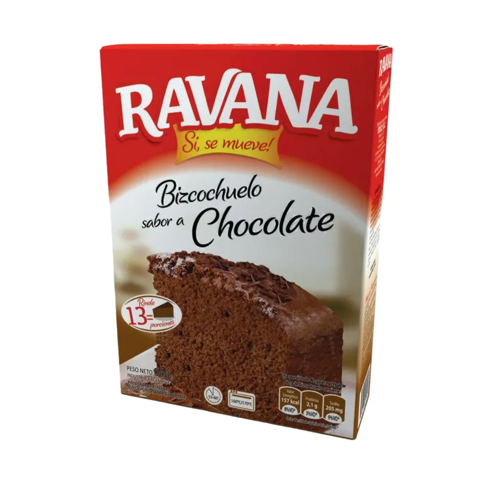 RAVANA BIZCOCHUELO CACAO