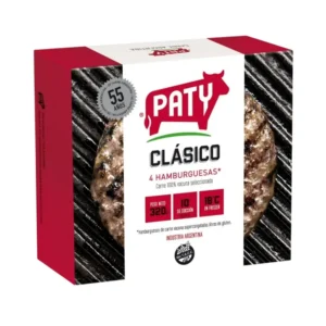 PATY HAMBURGUESA CLASICO