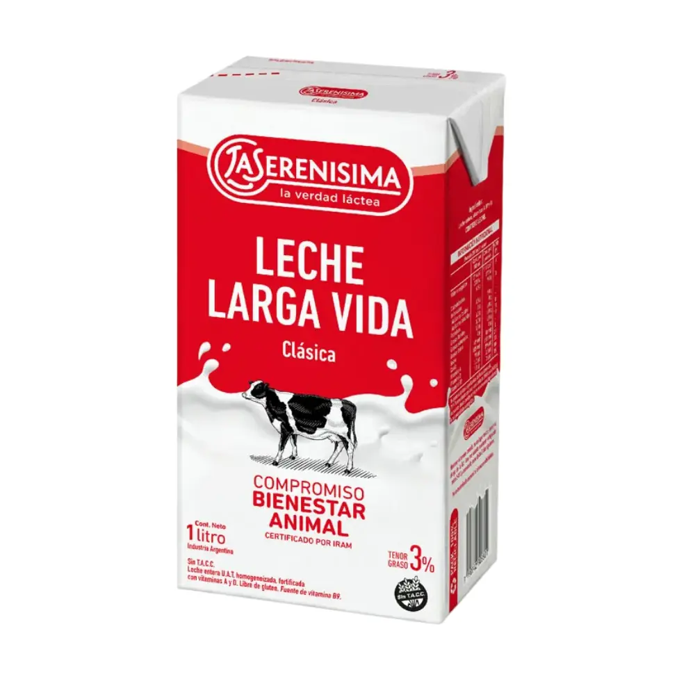 L.S LECHE L/V 3p CLASICA