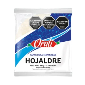 ORALI TAPA EMPANADA HOJALDRE