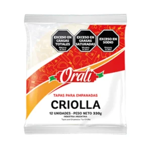 ORALI TAPA EMPANADA CRIOLLA