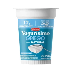 YOGURISIMO NATURAL SIN AZUCAR