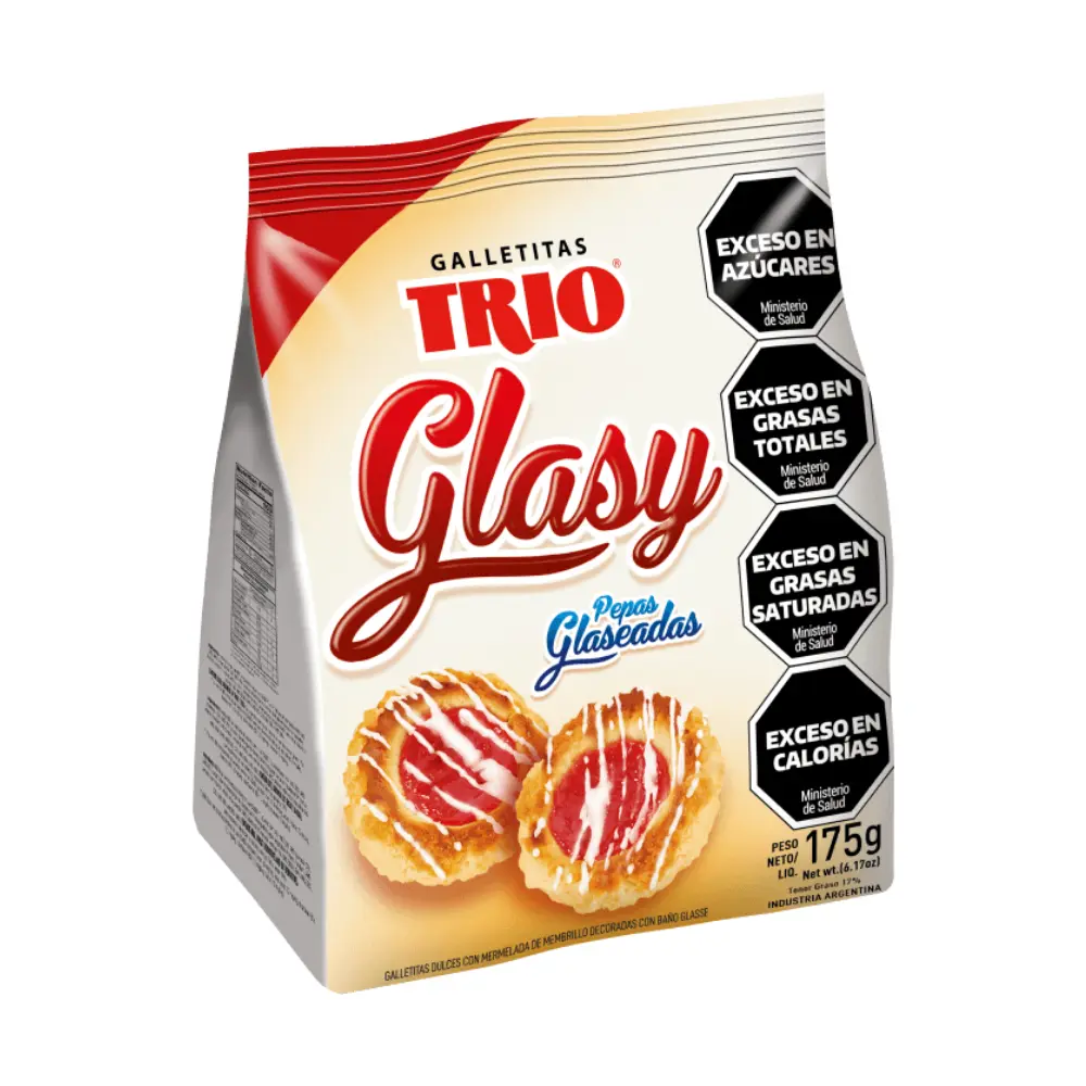 TRIO GALLETITAS GLASY