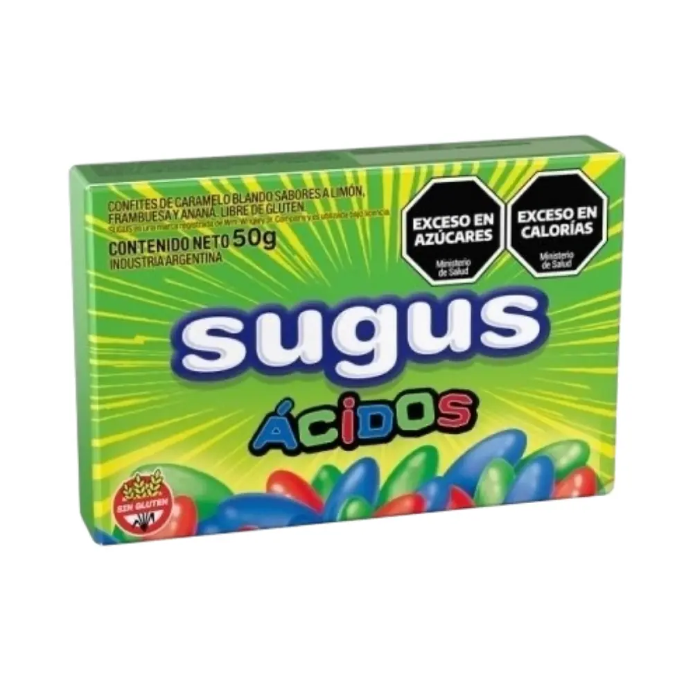 SUGUS CONFITADOS ACIDO