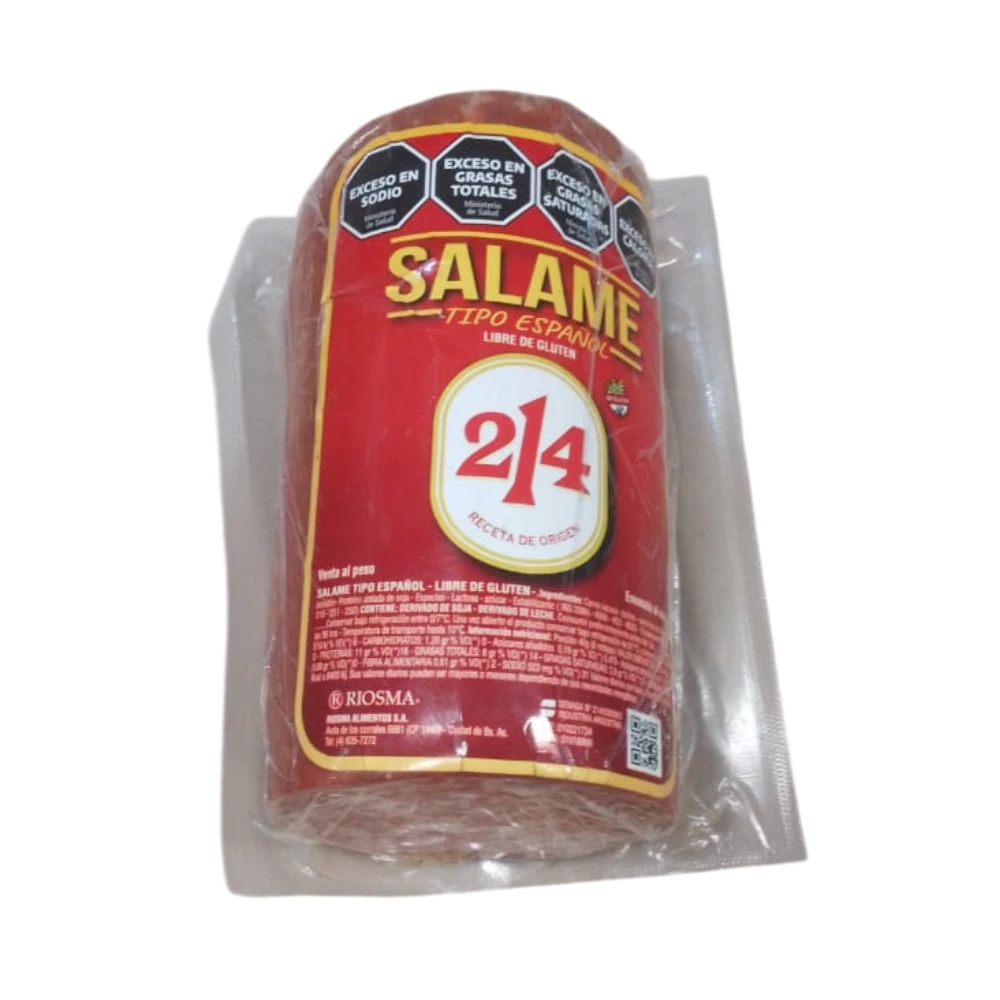 214 SALAME ESPANOL AL VACIO