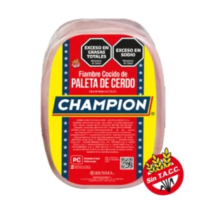 CHAMPION FIAMBRE COCIDO PALETA DE CERDO