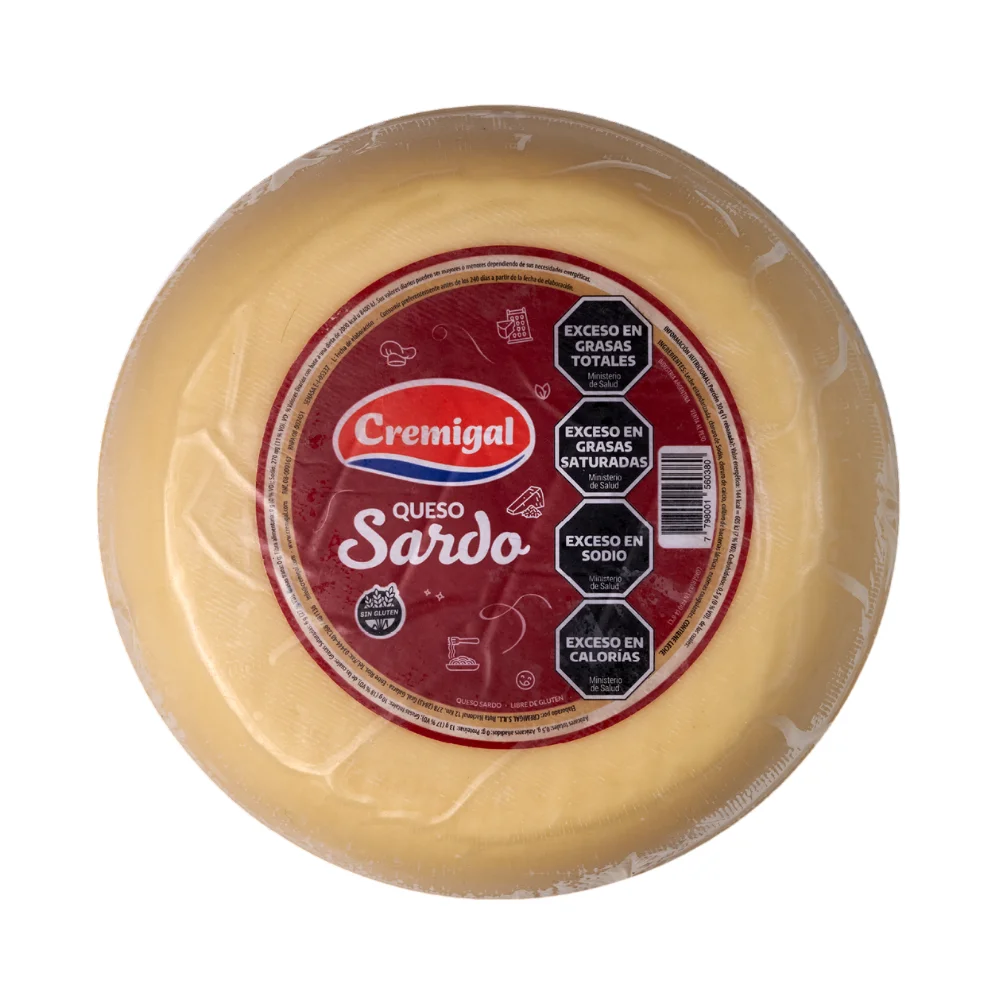 CREMIGAL QUESO SARDO