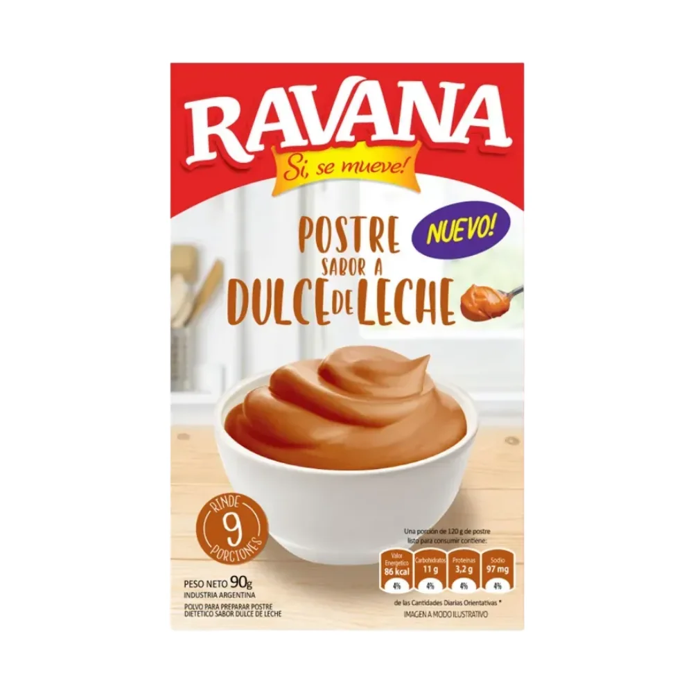 RAVANA POSTRE DULCE LECHE