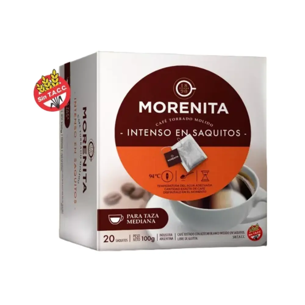 MORENITA CAFE SAQUITO 5GR INTENSO