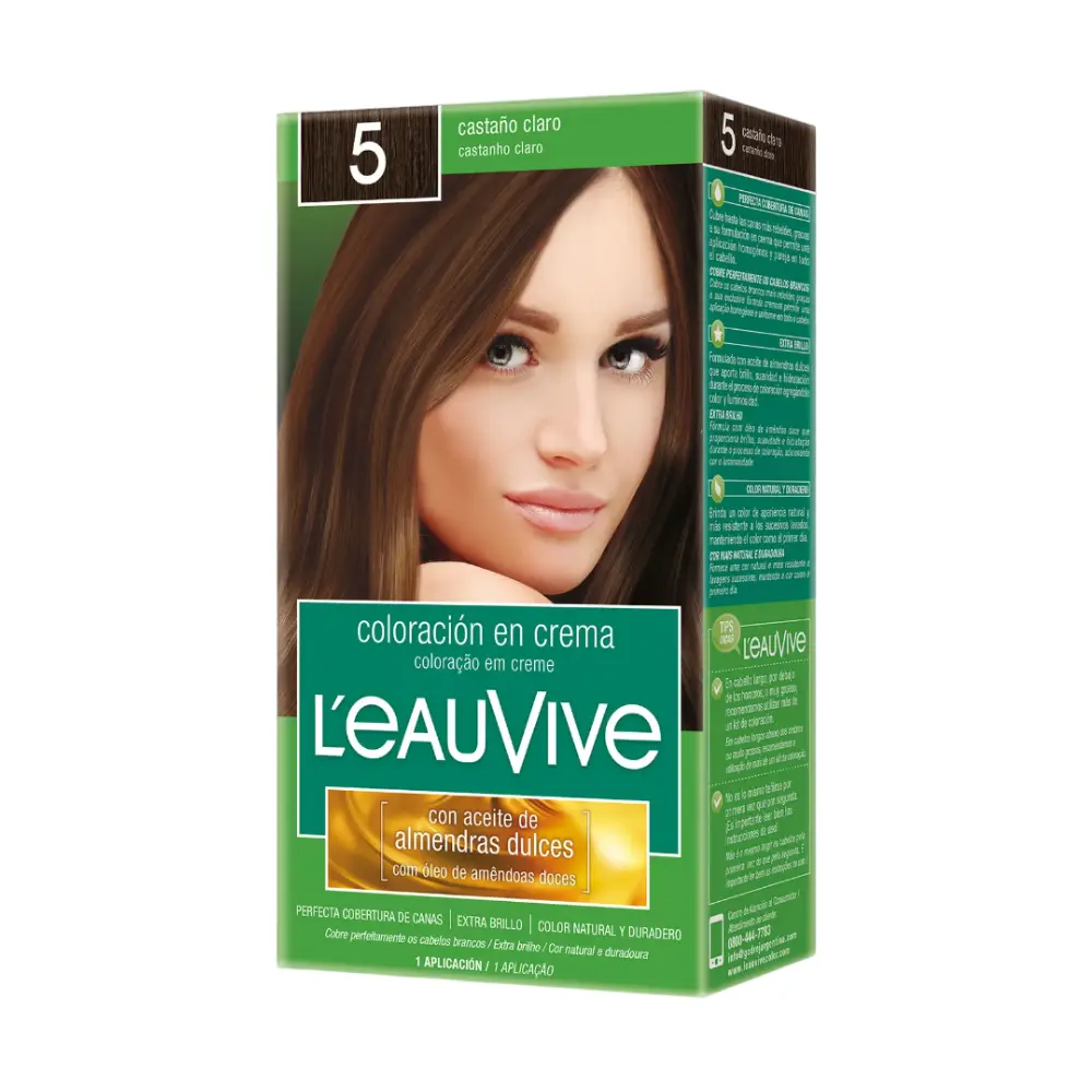 LEAU VIVE TINTURA KIT N*5