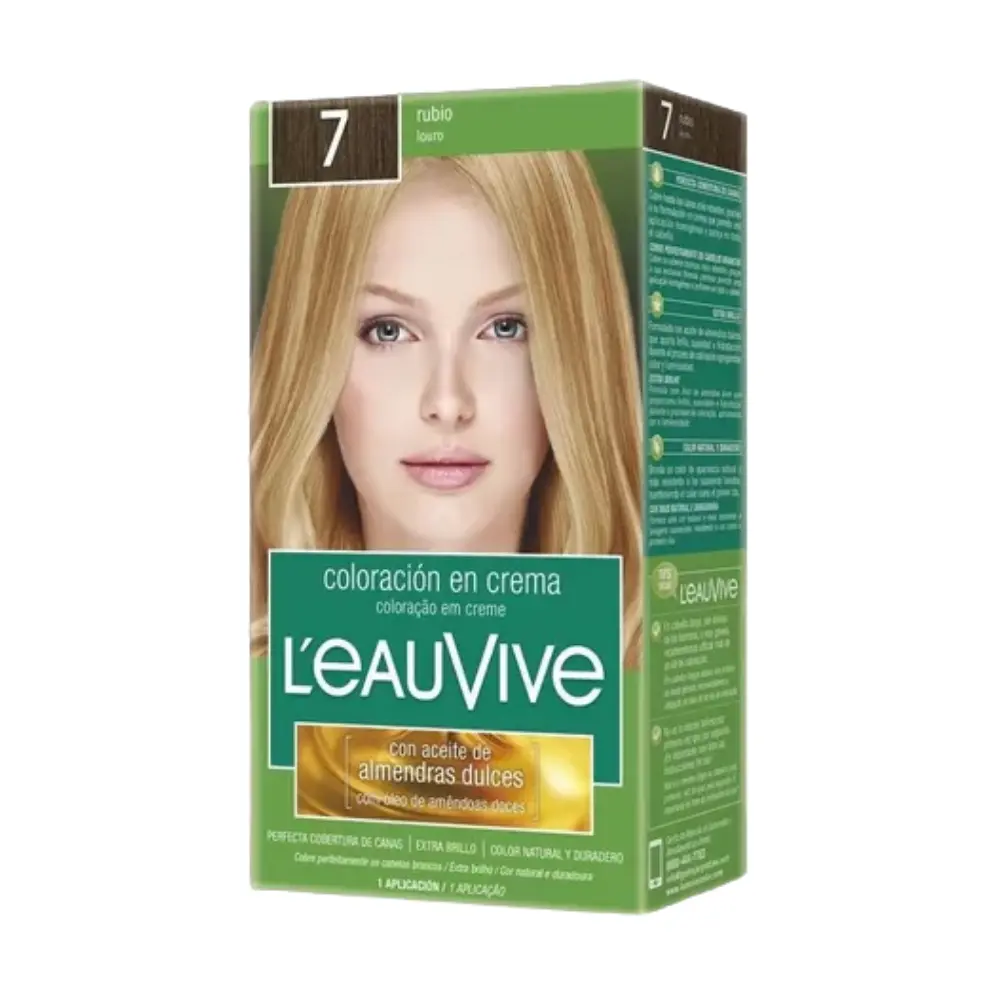 LEAU VIVE TINTURA KIT N*7