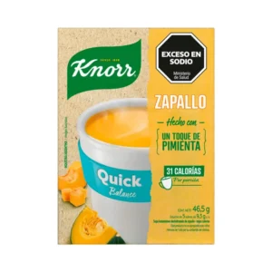 KNORR SOPA QUICK ZAPALLO BALANCE