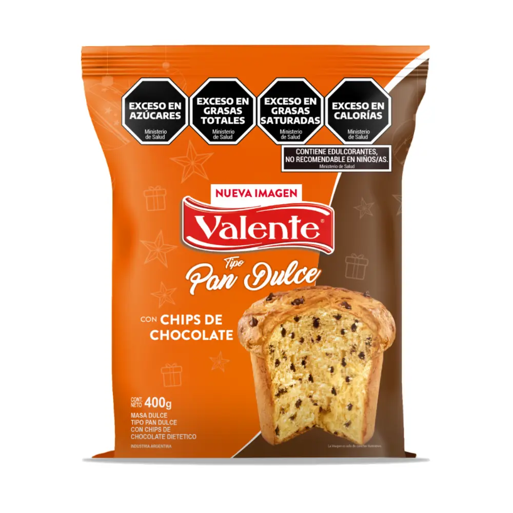VALENTE PAN DULCE C/CHIPS