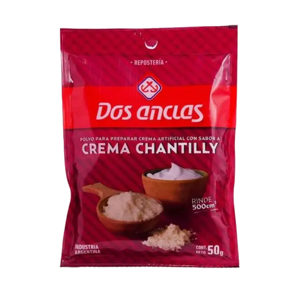 2 ANCLAS CREMA CHANTILLY