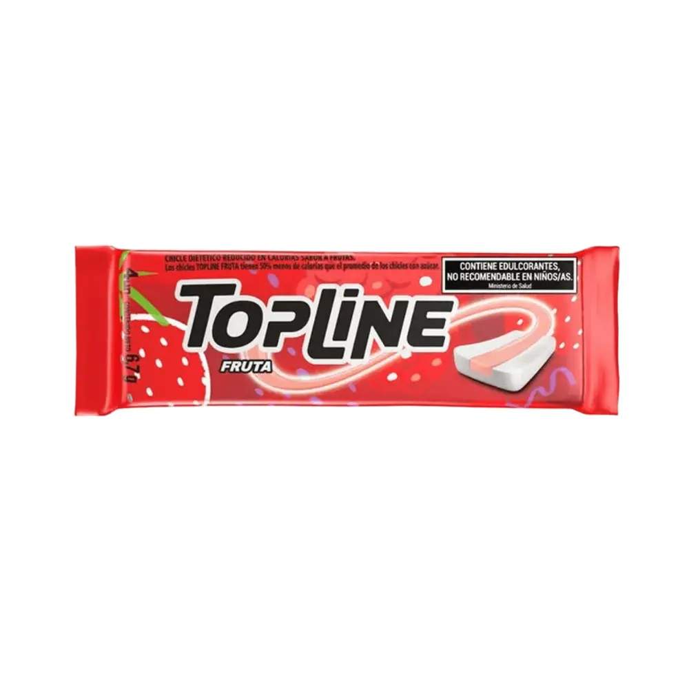 TOP LINE CHICLE FRUTA