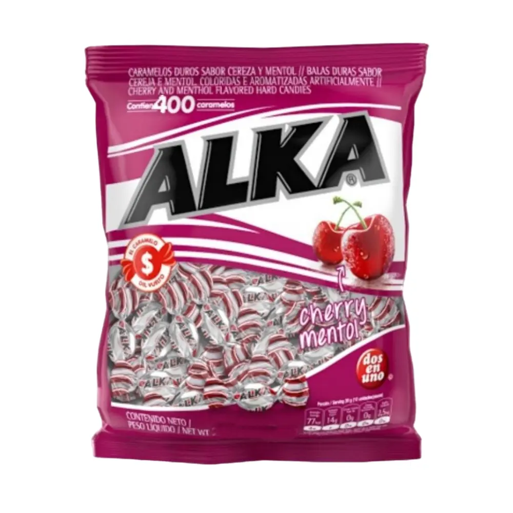 ALKA CARAMELOS CHERRY
