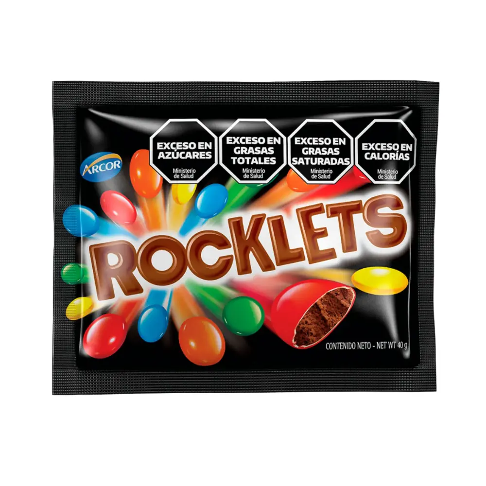 ROCKLET CONFITE CHOCOLATE