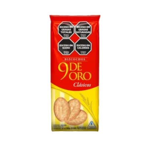 9 DE ORO BIZCOCHOS CLASICO